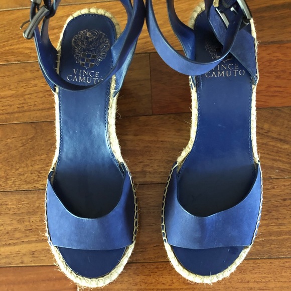 Vince Camuto Shoes - Vince Camuto Tesa Espadrille Ankle Strap Wedges